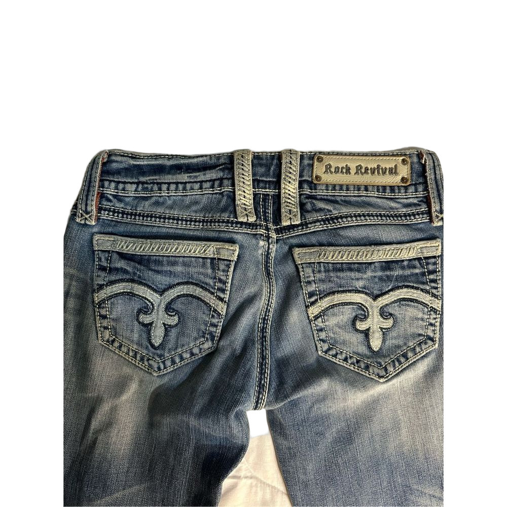Rock Revival Jeans Size 27 Capri Alanis Inseam 23 Inches